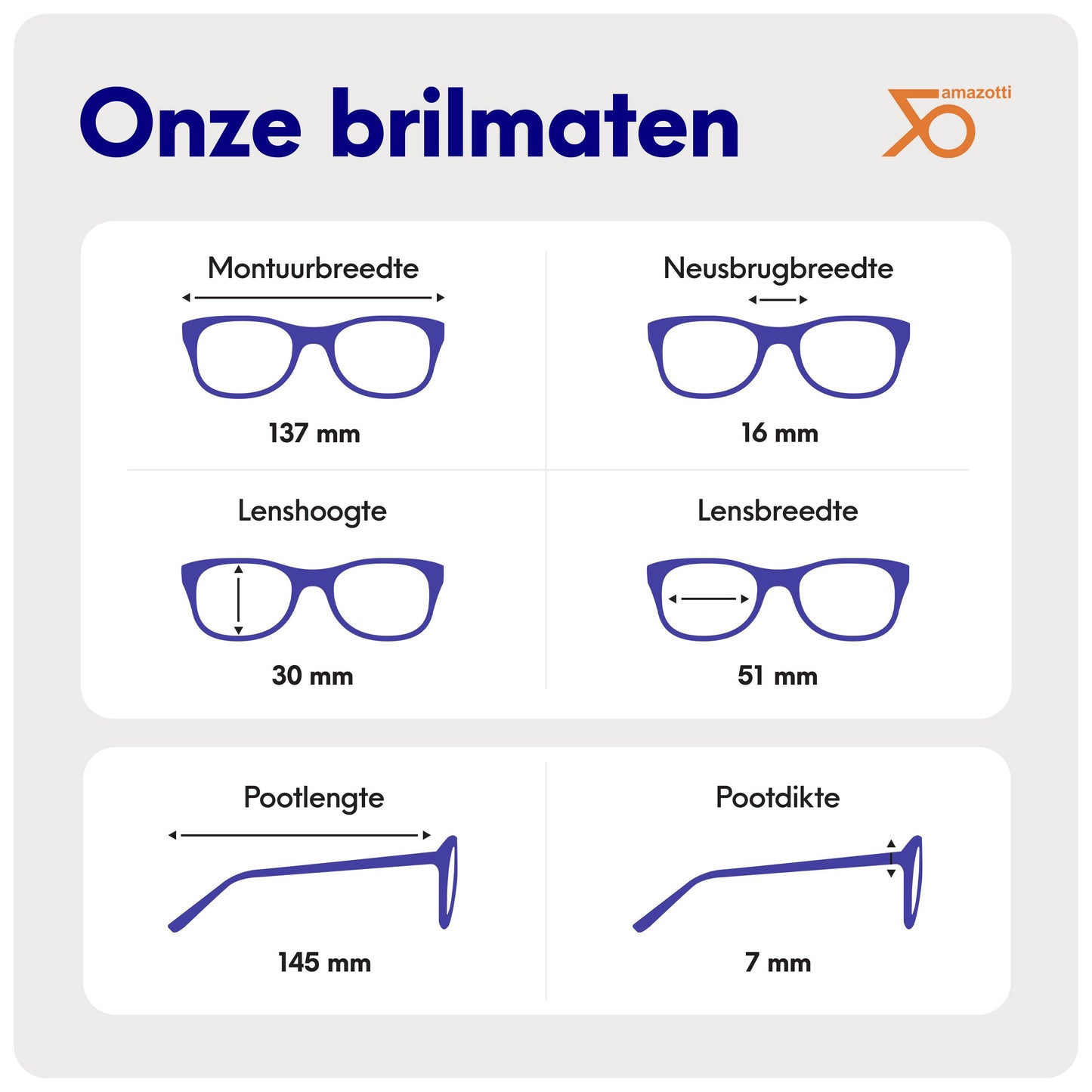 Milano Voordeelset - Trendy Leesbril voor Dames en Heren - 5 SET
