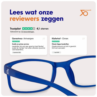 Milano - Trendy Leesbril voor Dames en Heren